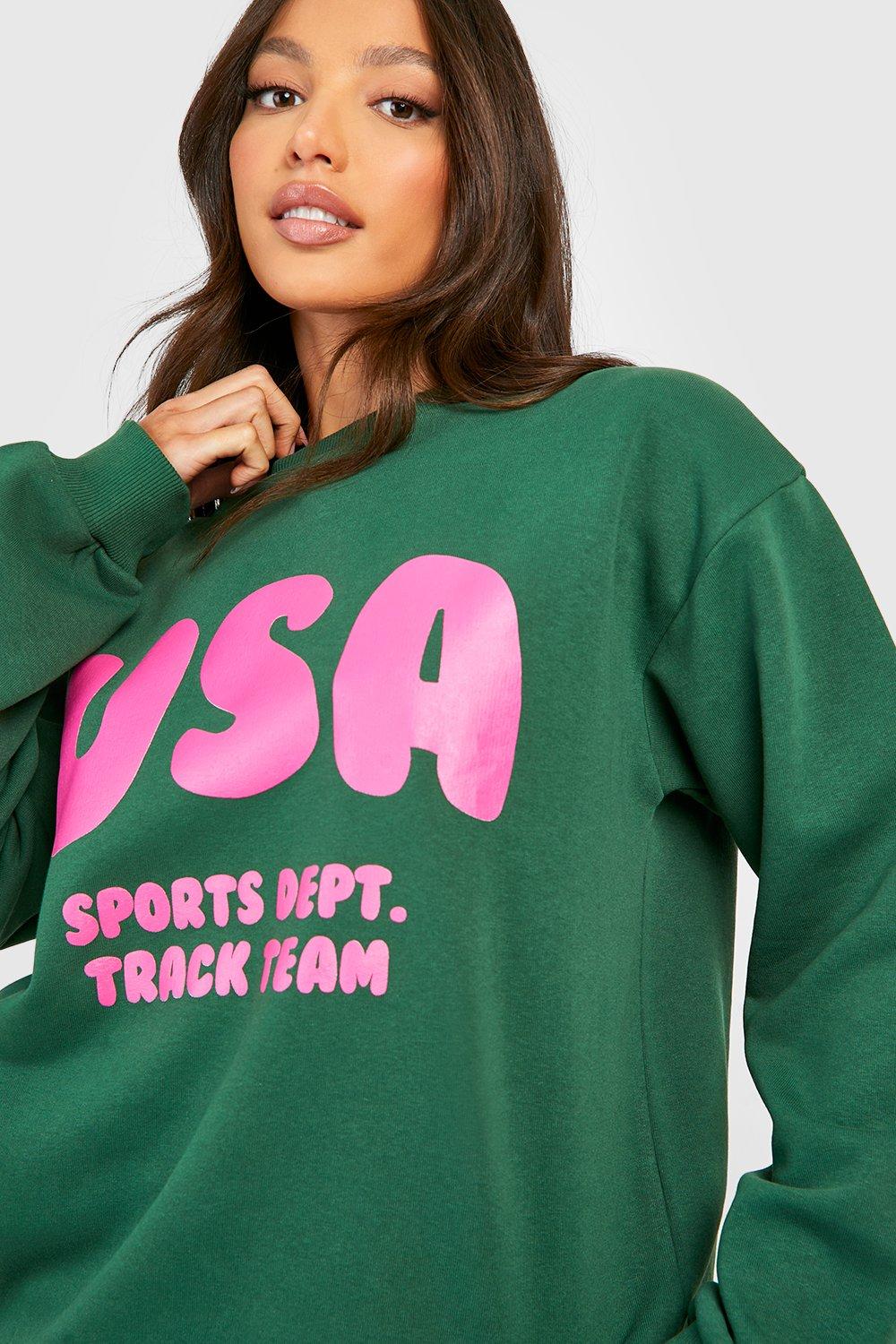 Slogan sweater on sale